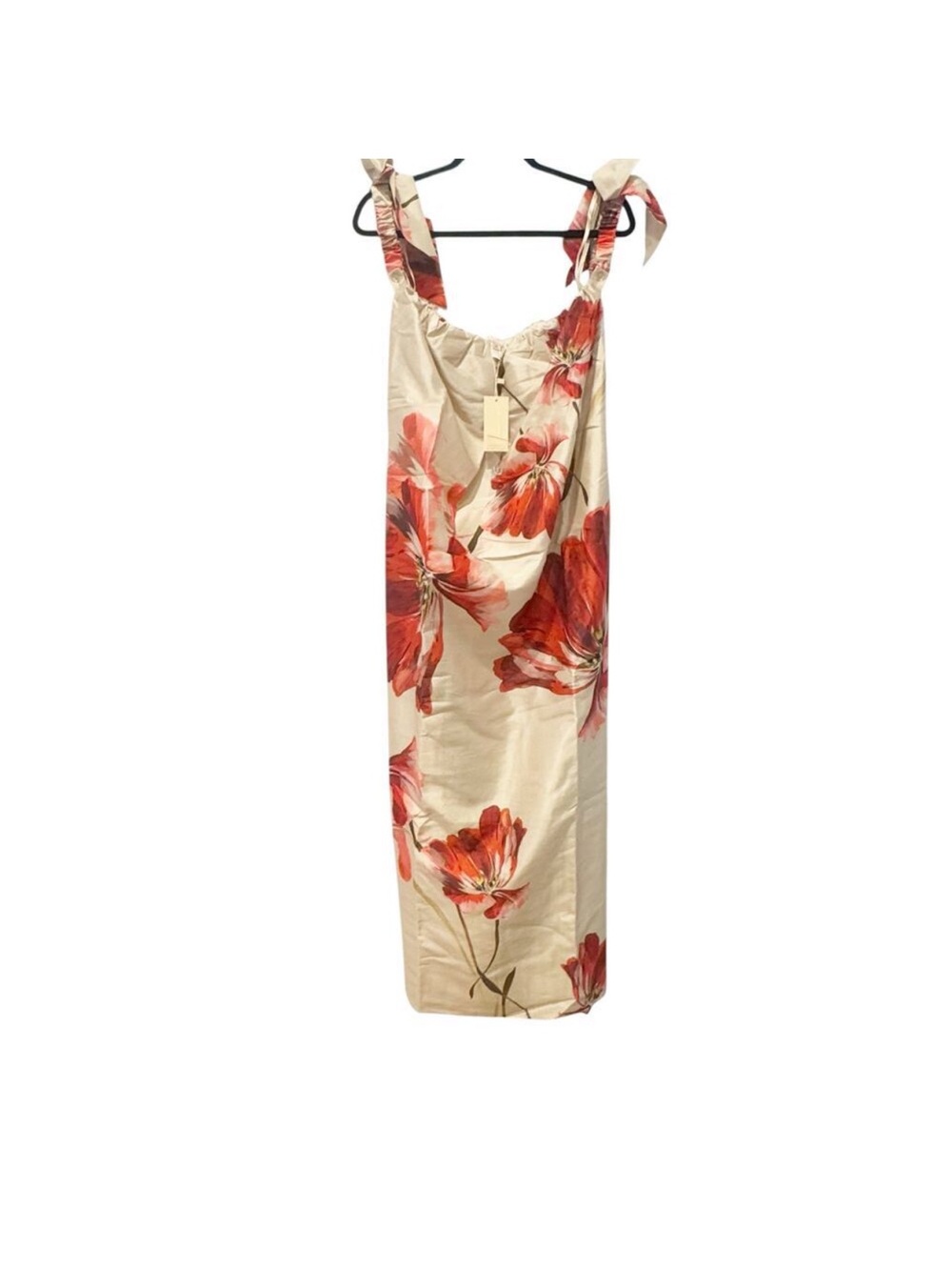 NWT Hutch Anthropologie Iris Off-The-Shoulder Maxi Dress Sz L - Picture 10 of 16